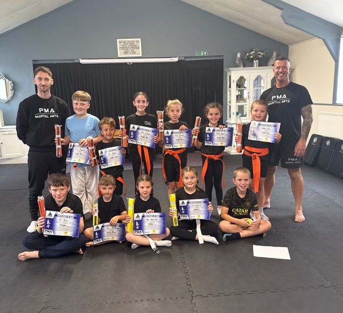 <center>HOLYHEAD KIDS KICKBOXING GETS KIDS PUMPED UP AND READY FOR ANYTHING!<center>